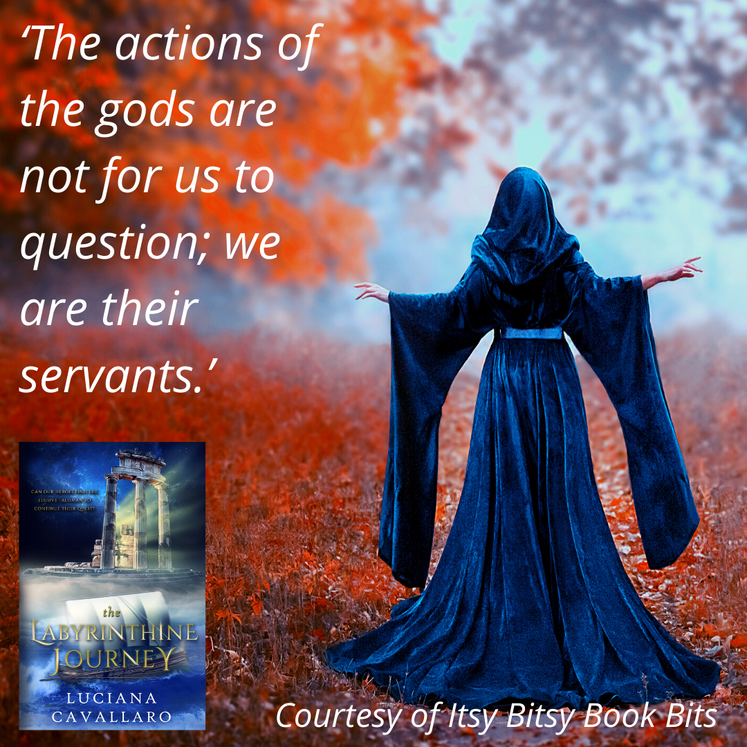 The Labyrinthine Journey (Servant of the Gods Book 2) by Luciana ...