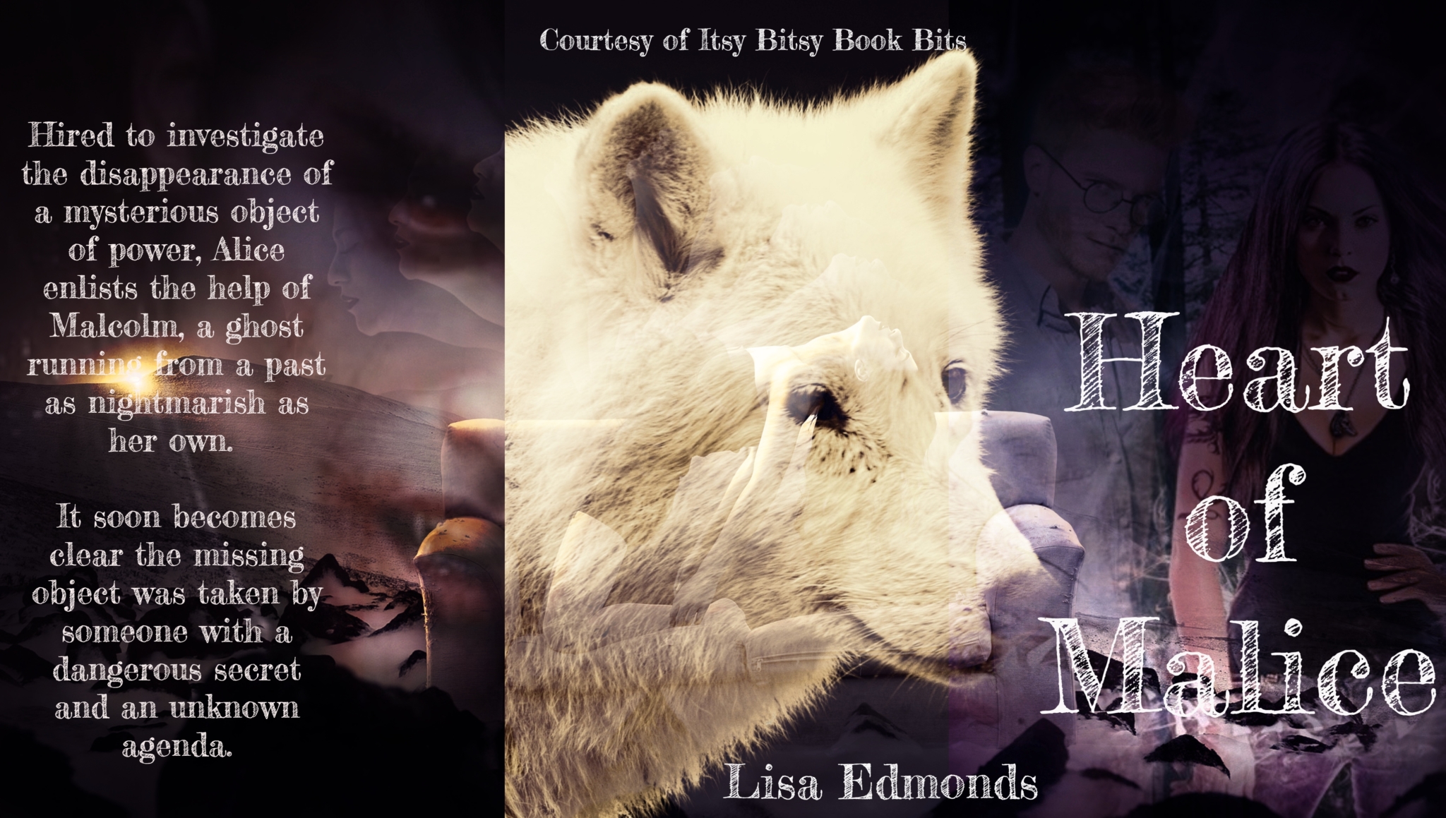Heart of Malice (Alice Worth Book 1) by Lisa Edmonds Itsy Bitsy Book Bits